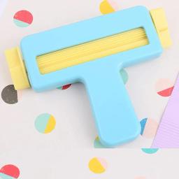 Papel Artesanato Ferramentas para Scrapbooking, papel Crimper, DIY Textura Rolo, Quilling Wave Shaper, Fazendo Ferramenta - Image 2
