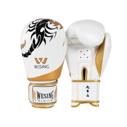 Luvas Wesing-Boxe para Crianças e Adultos, Luvas de Treinamento de Artes Marciais, Muay Thai Sanda MMA, Punch Bag, Luvas Kickboxing, 6 10oz - Image 3