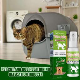 Pet Toilet Training Spray Inducer, Dog Poops, Cat Posicionamento Fezes, Localização, Puppy, Pet, Defecação, Ind M3F5, 30ml - Image 2