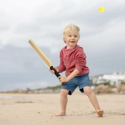 Cricket Bat Toy para crianças, Interativo e rebatidas, Beach Toddler Toys - Image 2