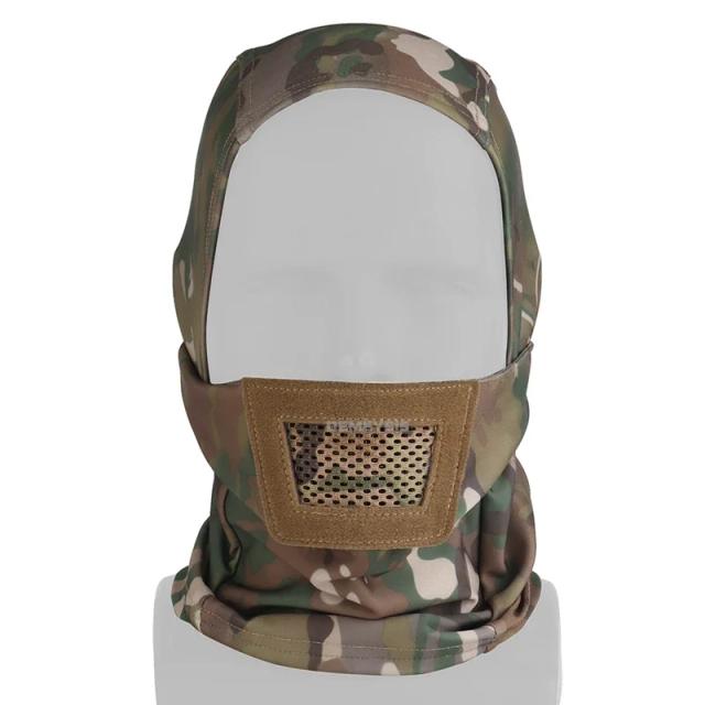 Balaclava Tática Respirável para Caça, Paintball e Airsoft - Máscara Completa para Atividades ao Ar Livre