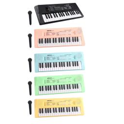 Teclado Piano Eletrônico para Iniciantes, Brinquedos Educativos, Presentes de Aniversário, Instrumento Musical, Brinquedo para Crianças, 37 Chaves - Image 1