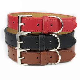 Coleira de couro personalizada para animais de estimação, coleiras ajustáveis para cães pequenos e médios e grandes, nome gatinho personalizado, acessórios anti-perdidos - Image 2