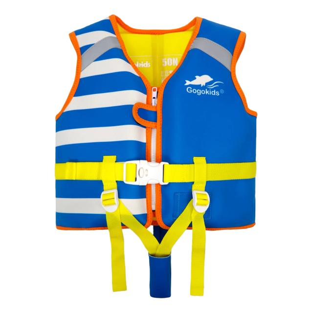 Colete Salva-Vidas Infantil com Cinto de Segurança Ajustável para Natação, Caiaque, Canoagem e Esqui