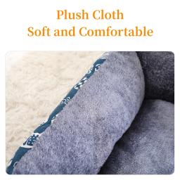 Confortável Pet Nest Bed, Camas Cat, Engrossar Pet Mats, Cama para cães pequenos e médios e grandes, Sofá-cama, Canil Dormir Camas, Manter Quente - Image 5