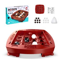 Jogo de pista de xadrez lógico brinquedo educativo, jogo de xadrez de pista, jogo de quatro em uma fileira, mesa divertida 2 jogadores conjunto de jogo de tabuleiro de quebra-cabeça - Image 6