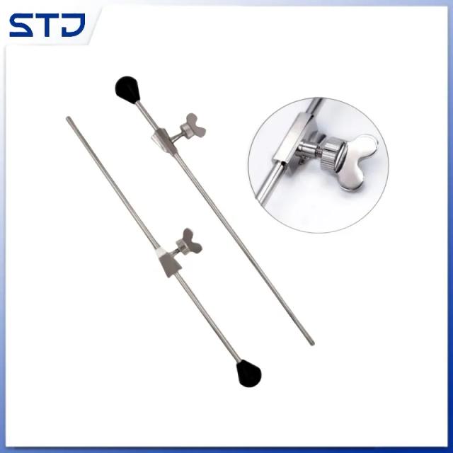 Peça de Montagem Prateada para Baixo Clarinete - Rod de Piso 1 Pc