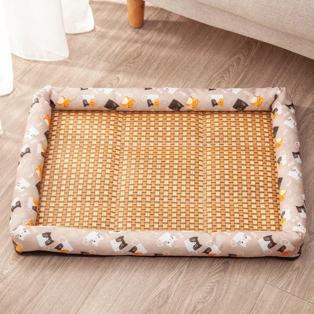 Esteira de verão para pets: confortável, durável e ideal para gatos e cães relaxarem
