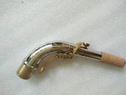 Níquel banhado a prata Sax pescoço de saxofone Alto, Galvanizado, Preto, Tenor - Image 6