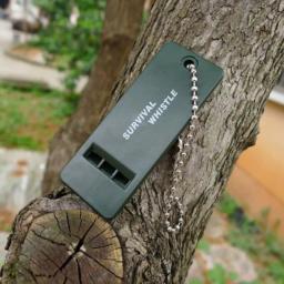 3-Frequency Whistle High Decibel Survival Whistle Keychain Rugby Árbitro Camping Caminhadas Emergency Survival Whistle Ferramentas ao ar livre - Image 5