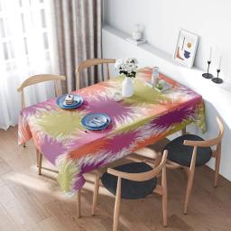 Toalha de mesa moderna Tie Dye: cores vibrantes Design exclusivo para mesas de jantar Decore sua cozinha ou sala de estar em estilo (T658902 - Image 1