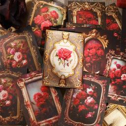 Rosas Conjunto De Papel Material, Material De Colagem, Decoração De Fundo, DIY Diário, Album Art Marker, Scrapbooking Suprimentos, 30 pcs - Image 3