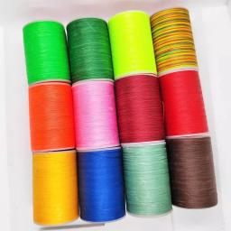Fio de poliéster encerado Colar Cordões, Fio De Cera De Costura De Couro, Ferramentas De Artesanato De Couro, 60 m, 0,55mm - Image 6