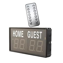 Eletrônico Scoreboard Futebol Árbitro Mini Digital Score Score Board Pontuação para Outdoor Cornhole Sports Home Futebol - Image 6
