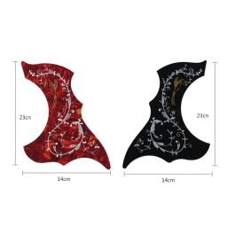 Pickguard auto-adesivo para guitarra acústica, acessórios profissionais Pickguard, qualidade superior, 1 pc - Image 5