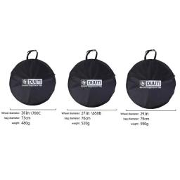 Impermeável Nylon Bicicleta Roda Bag, Mountain Bike Transporte Saco De Armazenamento, Acessórios, 26, 27,5, 29 - Image 5