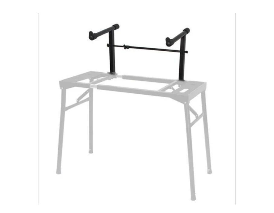 HEBIKUO-Suporte de teclado ajustável duplo, suporte do sintetizador, 2 camada, QA60, melhor, para venda - Image 1