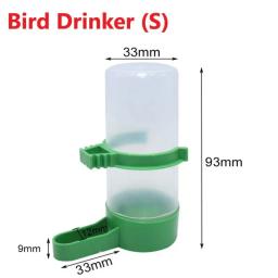 Alimentador bebedor de água de pássaro, bebedouro automático, Pet Parrot Gaiola Garrafa, Beber Cup Bowls, Bird Supplies Dispenser, 1Pc - Image 5