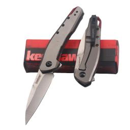 KS 1415 Faca Dobrável com Lâmina de Aço, 2.95 ", Lidar Com Liga, Ao ar livre, Emergência, Sobrevivência, Sharp, Canivete, Adequado para todos os dias - Image 1