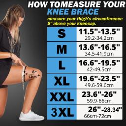 2 pçs luvas de compressão esportiva joelheiras elástico náilon fitness running basquete voleibol suporte ao joelho cintas para mulheres masculinas - Image 6