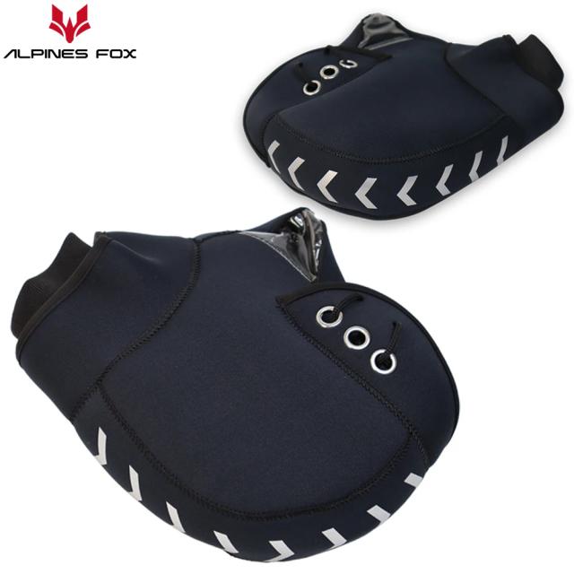 Luvas Impermeáveis e Resistente ao Vento para Motociclistas - Quentes, Reflexivas e Ideais para Scooter no Inverno