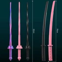 Espadas samurai japonesas impressas em 3d, tamanho real, katana catana, brinquedo de decoração, faca divertida por gravidade, espada falsa, decoração de sabre, presente de lembrança - Image 3