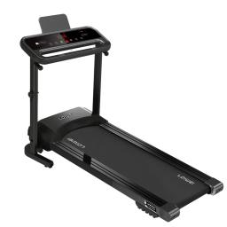 Esteira magnética dobrável com display LED, Esteira inteligente com arnês de segurança, Home Gym - Image 2
