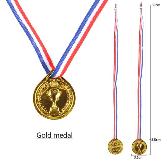 Medalha de Ouro e Prata Bronze Award: Vencedor em Competição de Futebol - Lembrança e Brinquedo Esportivo para Crianças
