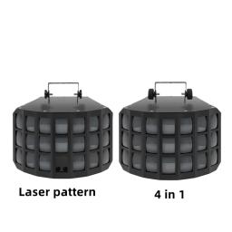 Controle remoto dmx rgbw led strobe laser disco dj feixe ponto efeito de iluminação palco festa dança clube casamento borboleta luz - Image 3