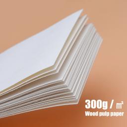 BAOHONG Papel para aquarela, Papel para madeira, 20 folhas soltas, Papel de arte profissional para artistas e estudantes, 300g - Image 5