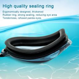 Óculos de natação profissionais para homens e mulheres, óculos UV anti-nevoeiro, dioptrias de silicone, óculos esportivos miopia nadar, estojo opcional - Image 3