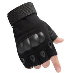 Luvas antiderrapantes de ciclismo, resistente ao desgaste, ao ar livre, esportes, escalada, fitness, meio dedo - Image 5