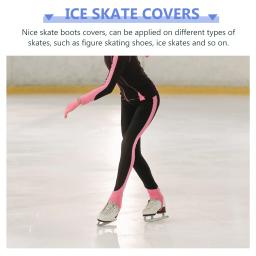 Capas de skate acessórios de patinação artística equipamentos de hóquei gelo hokey caneleira tudo para patins portátil bota protetor sapato criança - Image 3