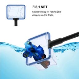 5 em 1 ferramentas de limpeza do aquário kit de limpeza do tanque de peixes ferramentas conjunto de raspadores algas aspirador sifão vácuo para água e areia limpa - Image 2