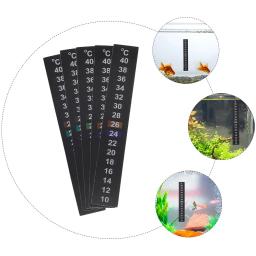 Temperatura do tanque de peixes, Termômetro de aquário Adesivos, Dispositivo de tiras de papel, Digital para unhas, 12 pcs - Image 6