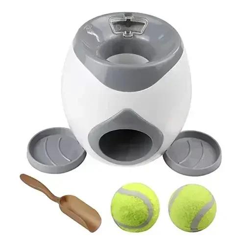 Lançador Automático de Bolas para Cães Médios: Máquina Interativa de Treinamento e Alimentação Inteligente