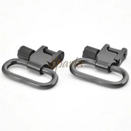 QD Sling gira para caça armas de fogo, bloqueio destacável rápida, alça de ombro, 1 ", 1,25", 2 pcs - Image 3