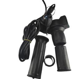 Acelerador bonde do acelerador da torção do fechamento da indicação digital para o trotinette punho bonde da bicicleta do acelerador 12v-84v do controle de velocidade com - Image 1