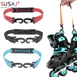 Correia portátil para homens e mulheres, patins no gelo com correias, acessórios para equipamentos de patinação, inverno, 1pc - Image 1