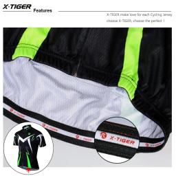 X-Tiger Pro Ciclismo Jerseys Ropa Ciclismo Mountain Bike Roupas Quick-dry Homens Corrida de Bicicleta Roupas MTB Sportswear - Image 5