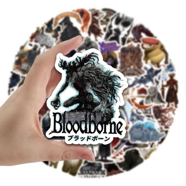 Adesivos de Terror Dark Thriller Anime 50 Peças para Personalização