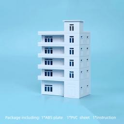 Modelo De Construção De Cidade Em Miniatura, Arquitetura De Diorama De Paisagem, Material De Construção, Calibre N, Acessórios Ferroviários, Escala 1: 150 - Image 6