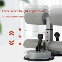 Equipamento abdominal para cima, ventosas, suporte para tornozelo, dispositivo fitness ajustável, esportes, exercícios físicos - Image 4