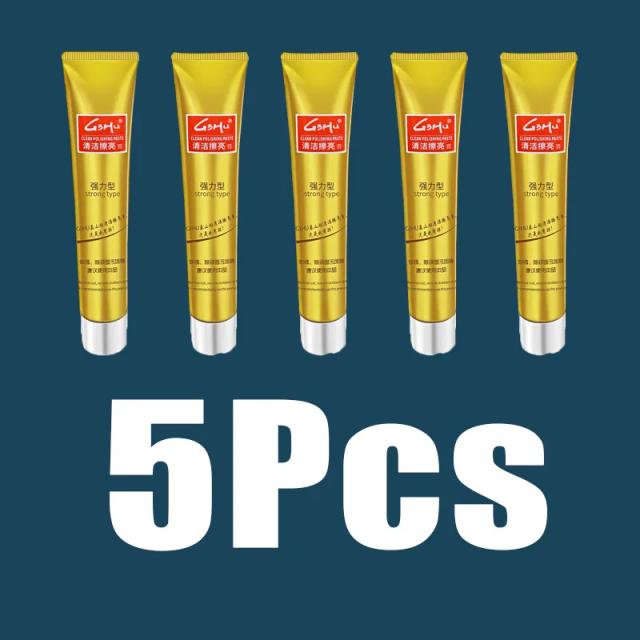Creme Polidor Metálico para Aço Inoxidável, Cerâmica e Pneus - Removedor de Ferrugem e Produtos de Limpeza Multifuncionais, 1 ou 5 Peças