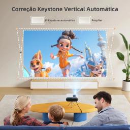 Topro projetor portátil 1080p suporte fhd 16000lm auto keystone wifi bluetooth inteligente home theater ao ar livre mini projetor - Image 3