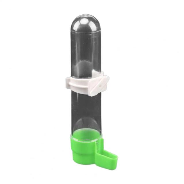 Distribuidor Automático de Água para Pássaros com Fivela Transparente - Copo Bebedouro 120ml, 240ml e 490ml