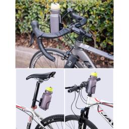Bicicleta ajustável Water Bottle Holder, MTB Bike Adapter, gaiola de garrafa duplo, Mount Handlebar, Rack Mount, 1Pc - Image 4