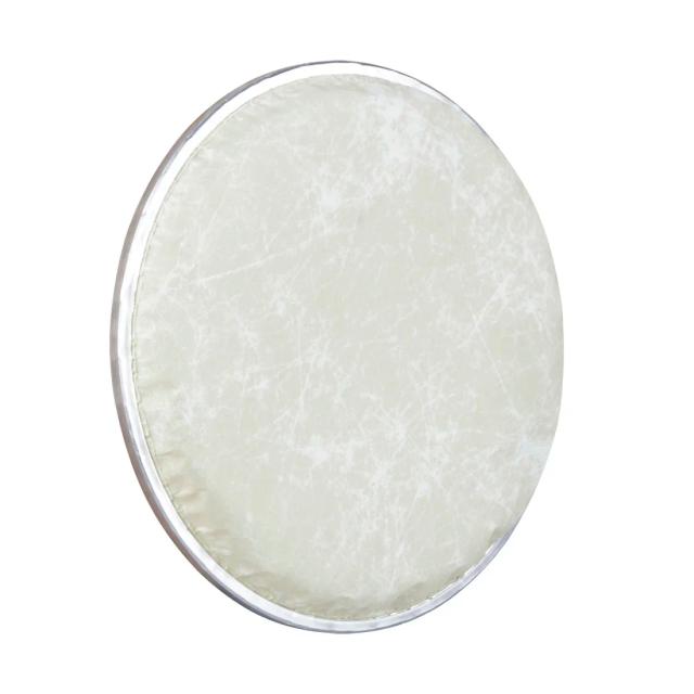 Pele de Tambor Africano Irin 8/10 Polegadas com Autoajuste para Konka - Acessórios em Bege para Instrumentos de Percussão