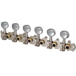 Cabeças de afinação de guitarra acústica de 12 cordas, chave 6l 6r, cabeças de máquina redondas, peças de substituição de instrumentos, acessórios de guitarras - Image 3