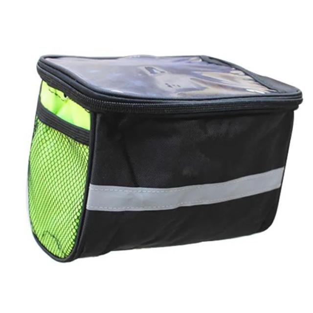 Bolsa Multifuncional para Guiador de Bicicleta - Saco Frontal para MTB e Acessórios de Ciclismo